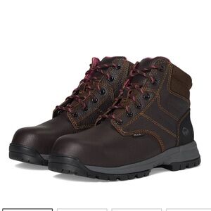 Wolverine Brown and Black Combat Boots
